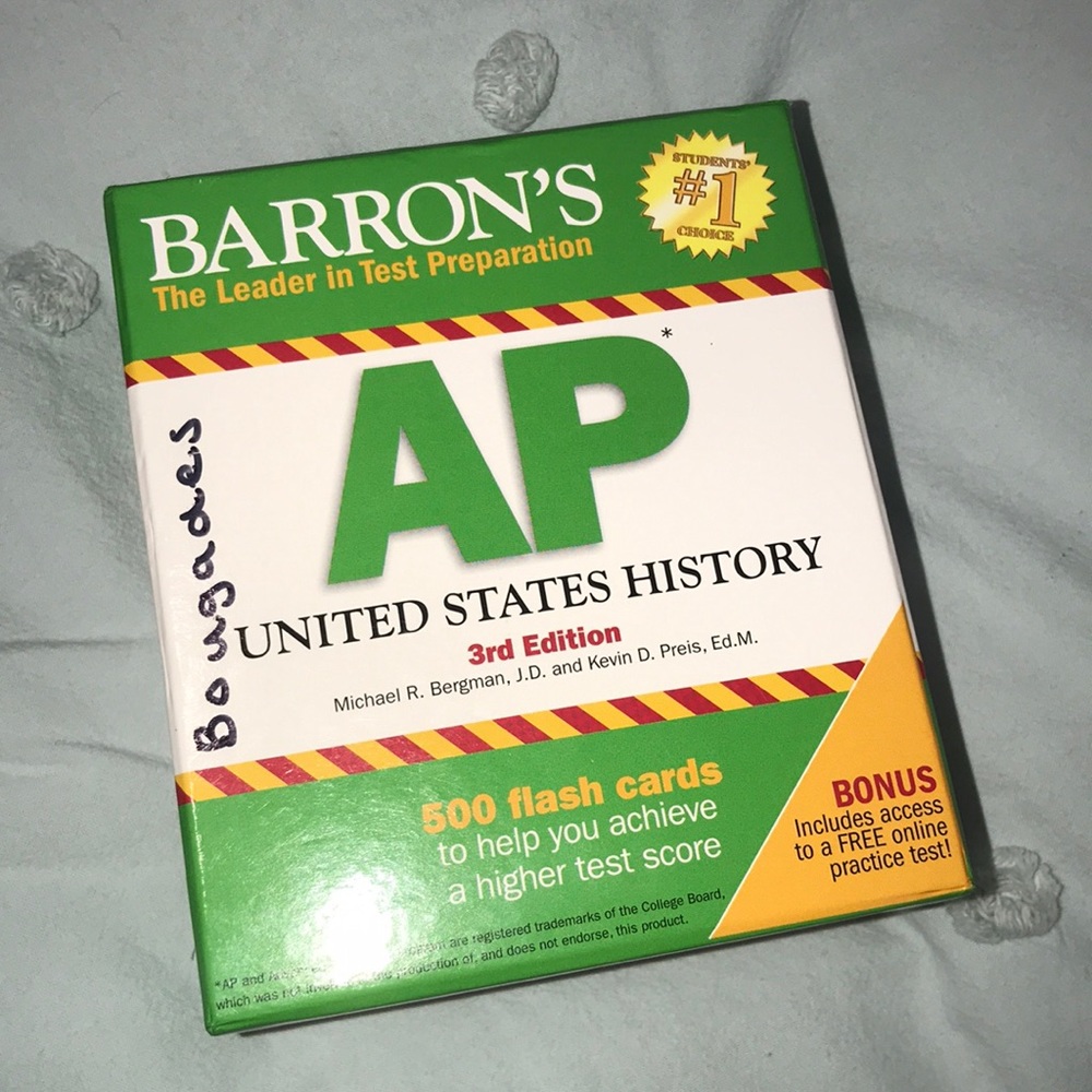 Barron’s AP United States History Flashcards